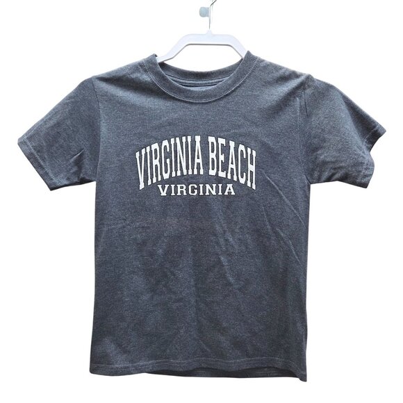 Virginia Beach Short Sleeve Crew Neck T-Shirts Youth Size Medium - Picture 1 of 6